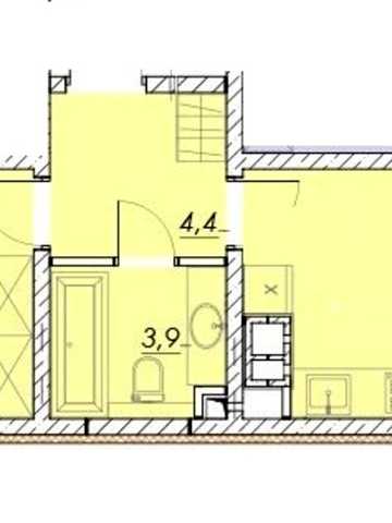Продаж,  Квартира,  1 кімната,  52 м²,  ЖК Прохоровский квартал,  Прохоровская,  Молдаванка,  Одесса