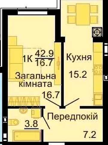 Продаж 1К 42м ЖК Львівський Маєток ЖК ЛЬВІВСЬКИЙ МАЄТОК