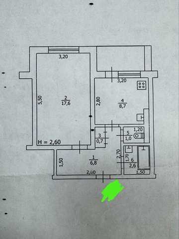 Продам 1 ккв в Чугуевском рн ( Чкаловское )