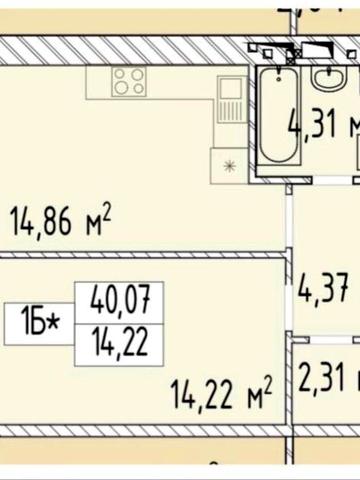 Продаж 1-кімнатної квартира в сучасному ЖК Фаворит Premium , по супер ціні, Цент. ЖК Фаворит Premium
