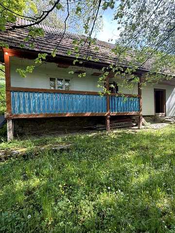 25 соток у Карпатах, два будинки та власний гірський потік