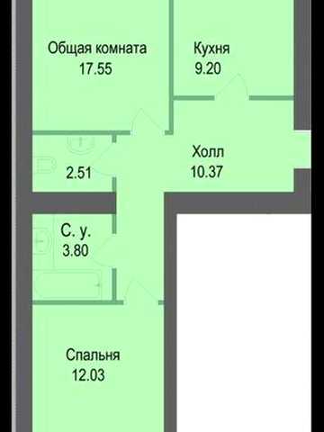 2к.59м2 Єоселя/Дом Сдан/Рассрочка от Застройщика/Без%