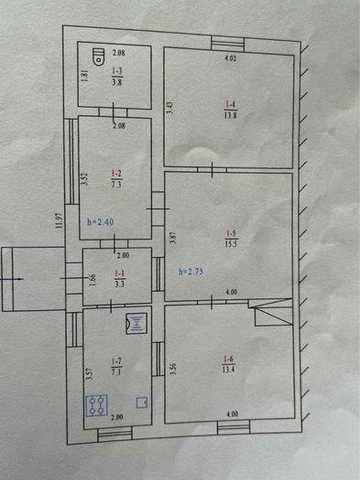 Продається будинок в селі Абазівка, Полтавському районі.
