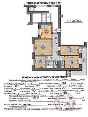 Продаж 4к Квартира Любінська вулиця