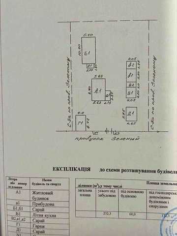 Продам будинок з господарськими будівлями та городом в с. Онищенки.