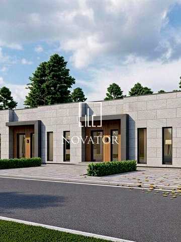 Одноповерхові таунхауси 55 м² + крита тераса 23 м² у Тарасівці