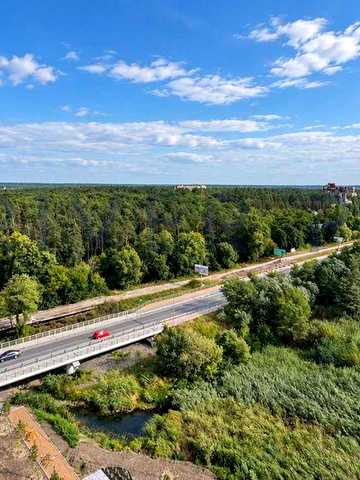 Видова 2к квартира 59,24 м² у ЖК River Port/Рівер Порт, Ірпінь, 11 поверх. Без комісії! ЖК River Port