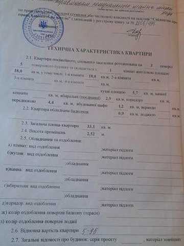 Продається однокімнатна квартира