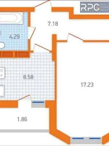 Продам 1к квартиру 39м2, ЖК Оберіг 2, ( Чарівне місто, Вудсторія ) ЖК Оберіг 2