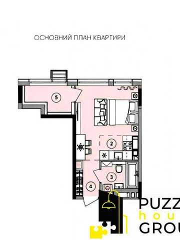 Продаж смарт-квартири з ремонтом площею 31 м2 у ЖК Lucky Land ЖК Lucky Land