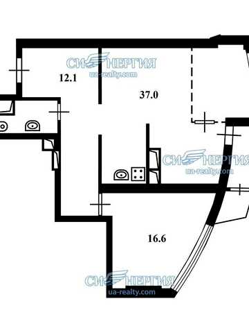 2-кім 70 м.кв. Соборності, 30 видова ЖК Київська Венеція