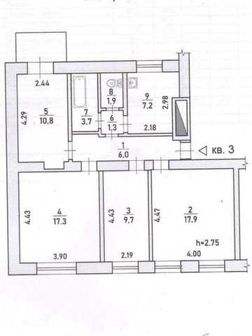 Продам 4-кімнатну квартиру в центрі міста (15000 $ торг)