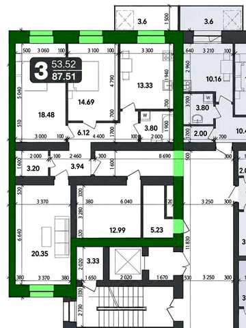 Продаж 3 кімнатної квартири Сади-1 Новобудова 3/9 . 120м2 Цегла Індивідальне опалення №21980
