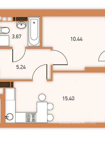 продам квартиру 35 м² в новому ЖК Твін Хаус Воскресенка Деснянський ЖК Twin House
