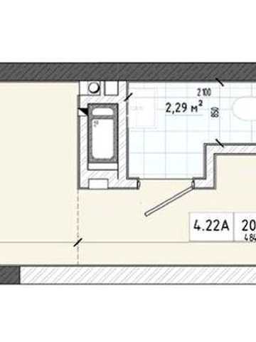 Продаж 1-кім. апартаментів 20 м ЖК Apart Hall вул.Трускавецька ЖК Апарт Хол