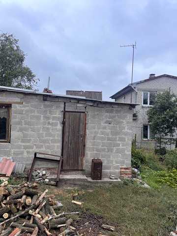 Дача с мостиком для рыбалки