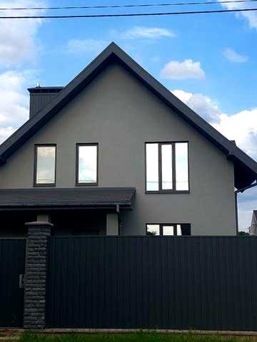 ГАЗ! Продаж 2 поверхового  будинку 177 кв.м 11 сот.ліс ГОТОВНІСТЬ 90%  під чистову, 25 км від Києва  Одеська траса