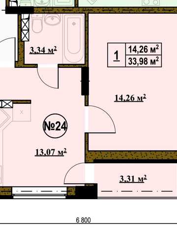 Продається 1к квар в затишному місці Биківня ЖК 4Room