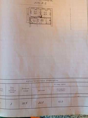 Продаж 2-х кімнатної квартири