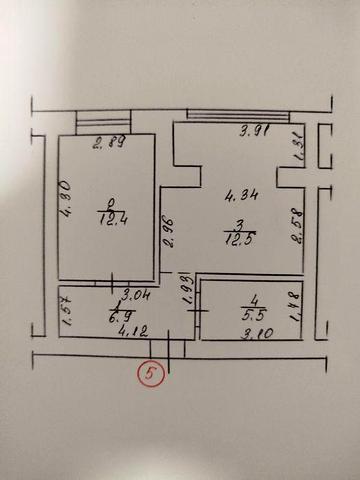 Продам однокімнатну квартиру  в новобудові. До ЖК новобудова