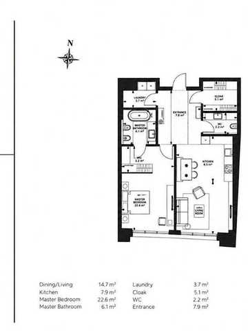 Продаж 1-кімнатної квартири у преміальному житловому комплексі Linden Luxury Residences, вул. Лютеранська 14В ЖК Linden Luxury Residences