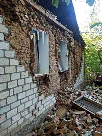 Будинок в аварiйному станii