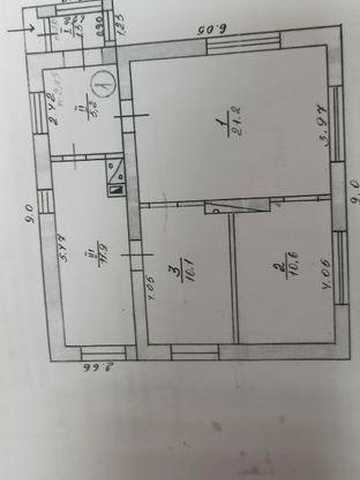 Продаж недобудованого будинку 60 м² + готовий гараж на ділянці 25 соток
