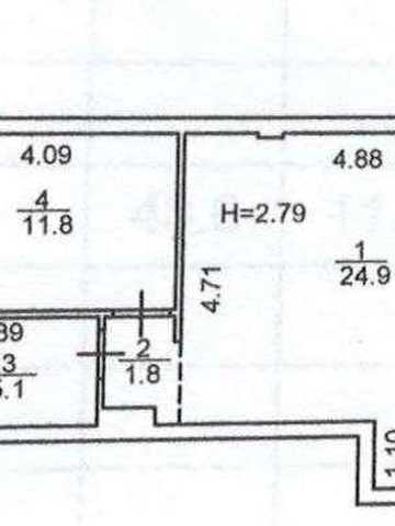 продаж квартири 43.6м2 Софіївська Борщагівка ЖК "Europian Residences"