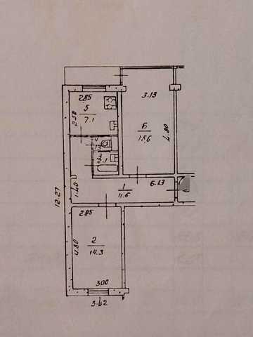Продажа 2к квартиры в центре Русановки