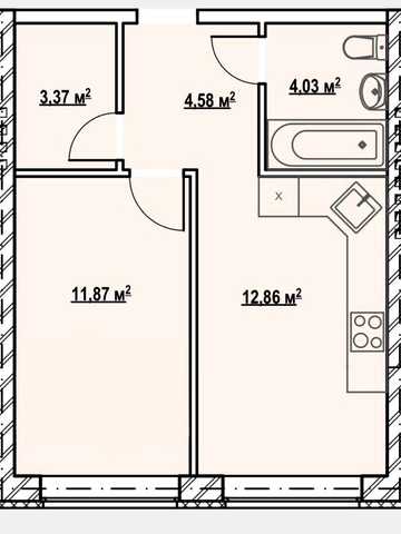 Продаж 1-к квартири в ЖК Comfort Hall на вул. Садовій в Ірпені ЖК Comfort hall