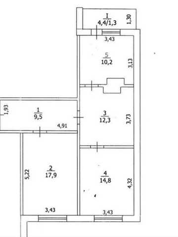 Продається 2-к. квартира-66м2./Київ/вул.Михайла Донця 2-Б