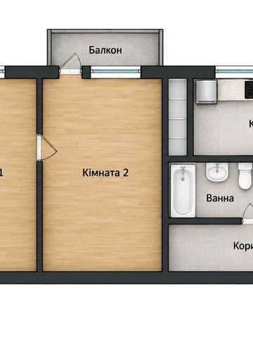 Квартира в центрі Заліщіків