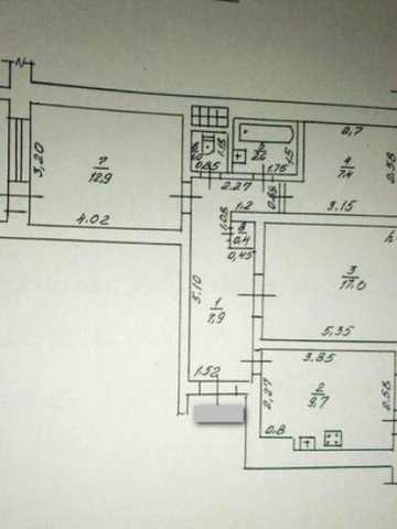 Продам 3-комн. квартиру з ремонтом, 7/9 пов, на ул. Скидановская (3-350-765)