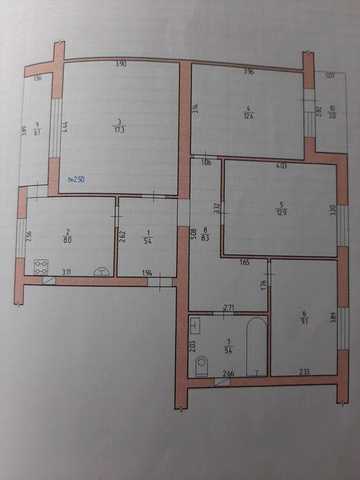 Продам 4х кімнатну квартиру