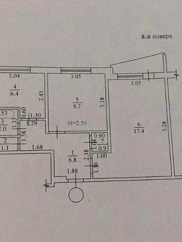 Продам 2-х комн. квартиру пр-т  Тракторостроителей 103