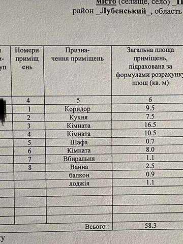 Продаж трикімнатної квартири. 3-й.пов. 5-ти.пов. блочного будинку