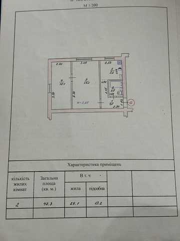 Продам 2-х комнатную квартиру район жд рынка