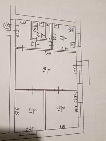 Продам срочно 3 ком.квартіру біля Борисполя+ гараж+погреб+підсобне приміщиня+невелика ділянка під огородину. ЖК глибоке