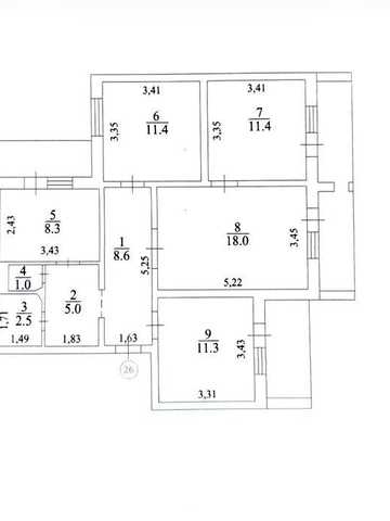 Продаж 4-кімнатної квартири 86,1 м.кв 6-й поверх Бажана 28 метро Харківська Позняки