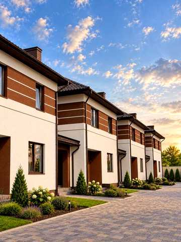 Продаж зблокованого котеджу в закритому комплексі на 4 будинка! Останній в лінії! Годилів, вул. Горіхова