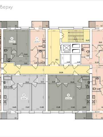 Затишна 2К квартира 54,7 м² біля парку на вул. Садова від Забудовника ЖК КБ Еталон