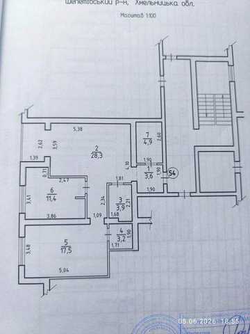 Продаж просторої квартири 72,8 м² із зручним плануванням + комора 6,1 м². Вул. Лісова  10/2 ЖК "Новий континент"
