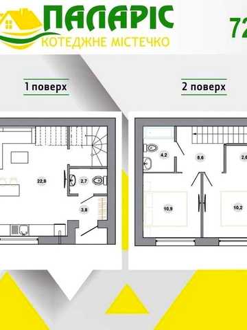 Продам Квартиру|Таунхаус з ремонтом | Газ ЖК КМ Паларіс