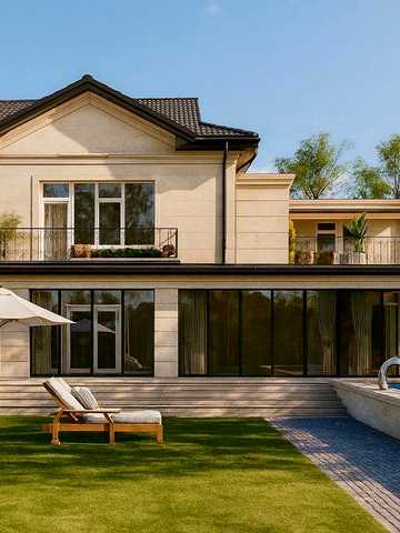 Продаж будинку, котеджне містечко, 350м, басейн (чаша)  Житомірська траса, Нова Березівка/Колонщина, біля озера