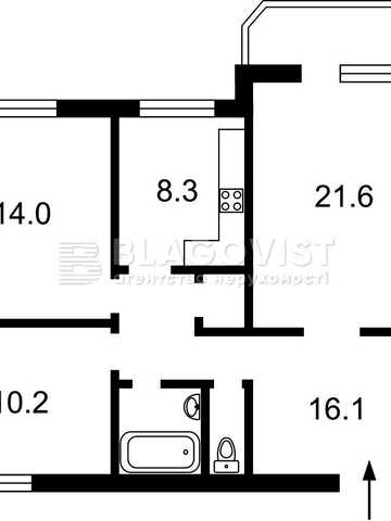 Продаж 3-кімн. квартири з ремонтом. Дніпровський р-нг, Метро Дарниця, Г.Тороповського, 37