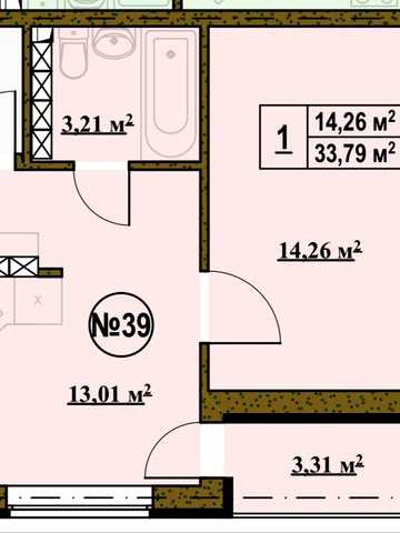 Продаж 1-кімнатної квартири 33,79м² у Биківні серед соснового лісу! ЖК 4ROOM