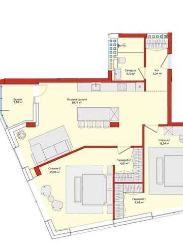 БЕЗ КОМІСІЇ продаж 2 кімнатна квартира 110 м² жк Ferrum park біля Стрийського парку ЖК Ferrum Park