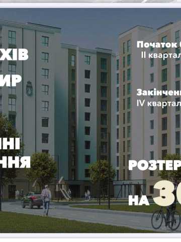 Квартира  в новобудові з розтермінуванням ЖК Відродження