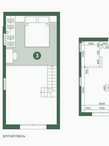 Продаж 1к Квартири з 2-х рівневою спальнею 30.30м2 з Газом ЖК Санвиль Парк ЖК Sanville Park