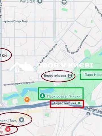 2-кім. квартира ЖК Зелений Острів метро Берестейська ЖК Зеленый остров-2